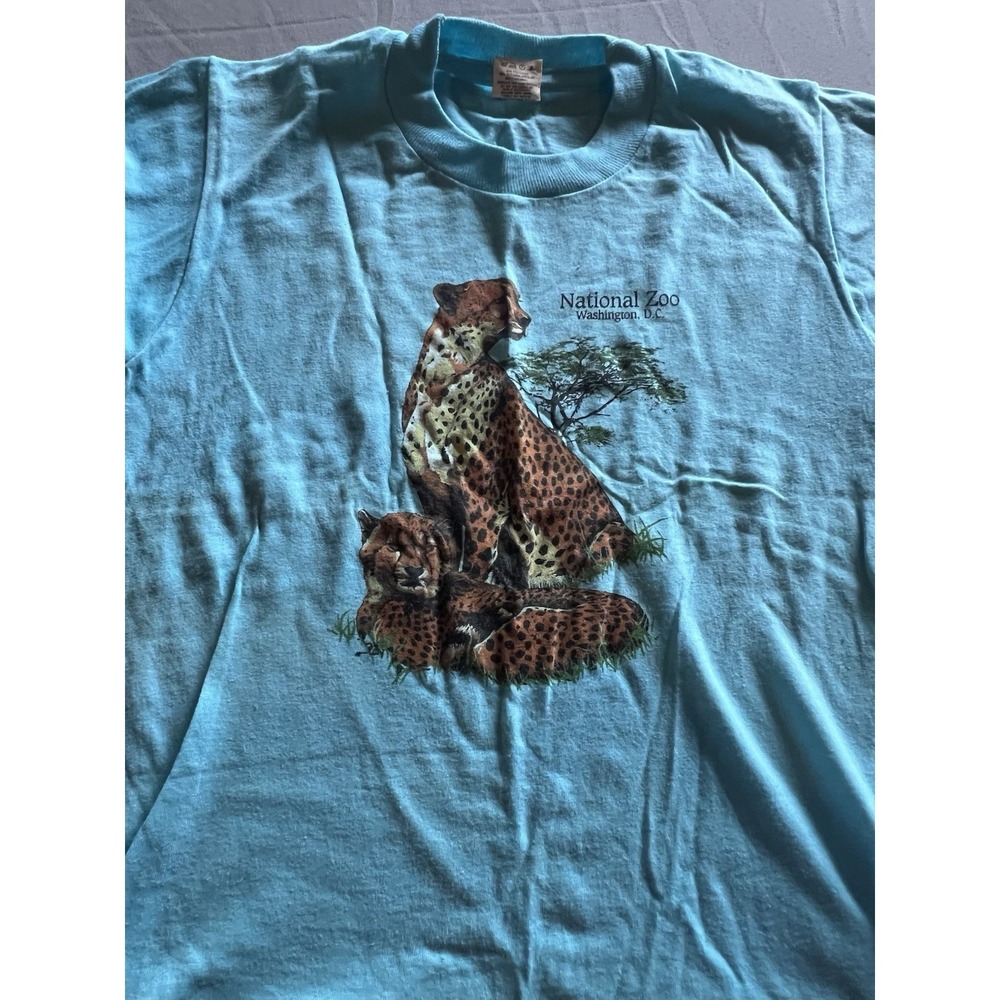 Vintage 1990s National Zoo Washington‎ DC shirt Kids Made In USA Size 10-12